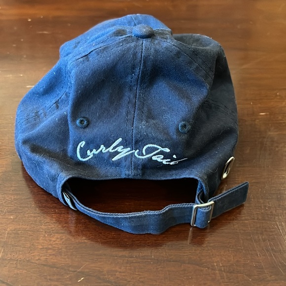 Navy Adjustable Curly Tail Hat - Picture 2 of 4